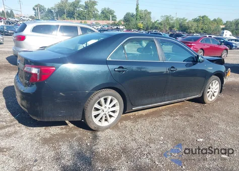 2012 Toyota Camry Hybrid/Le/Xle z USA, uszkodzony, nr VIN 4T1BD1FK1CU062995
